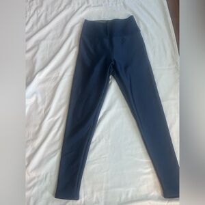 Classic Blue Leggings with Tapered Design